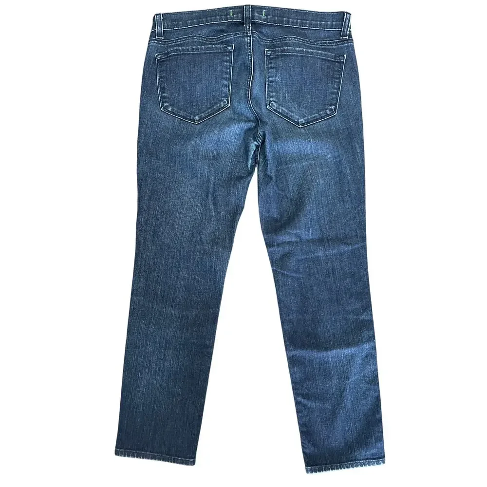 J Brand The Capri Mid Rise Denim Stretch Jeans Eclipse 29 - Picture 2 of 6